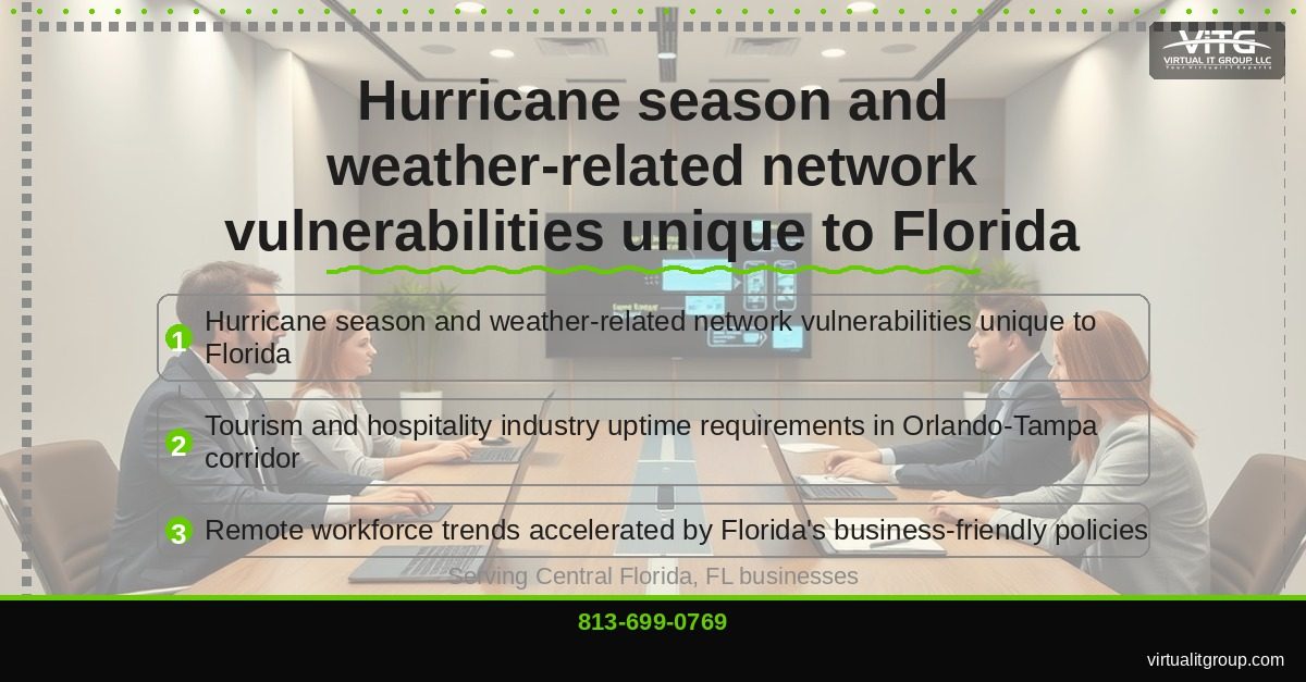 NOC team meeting discussing incident response procedures and training protocols | Building a NOC Capability From Scratch — A Roadmap Central Florida